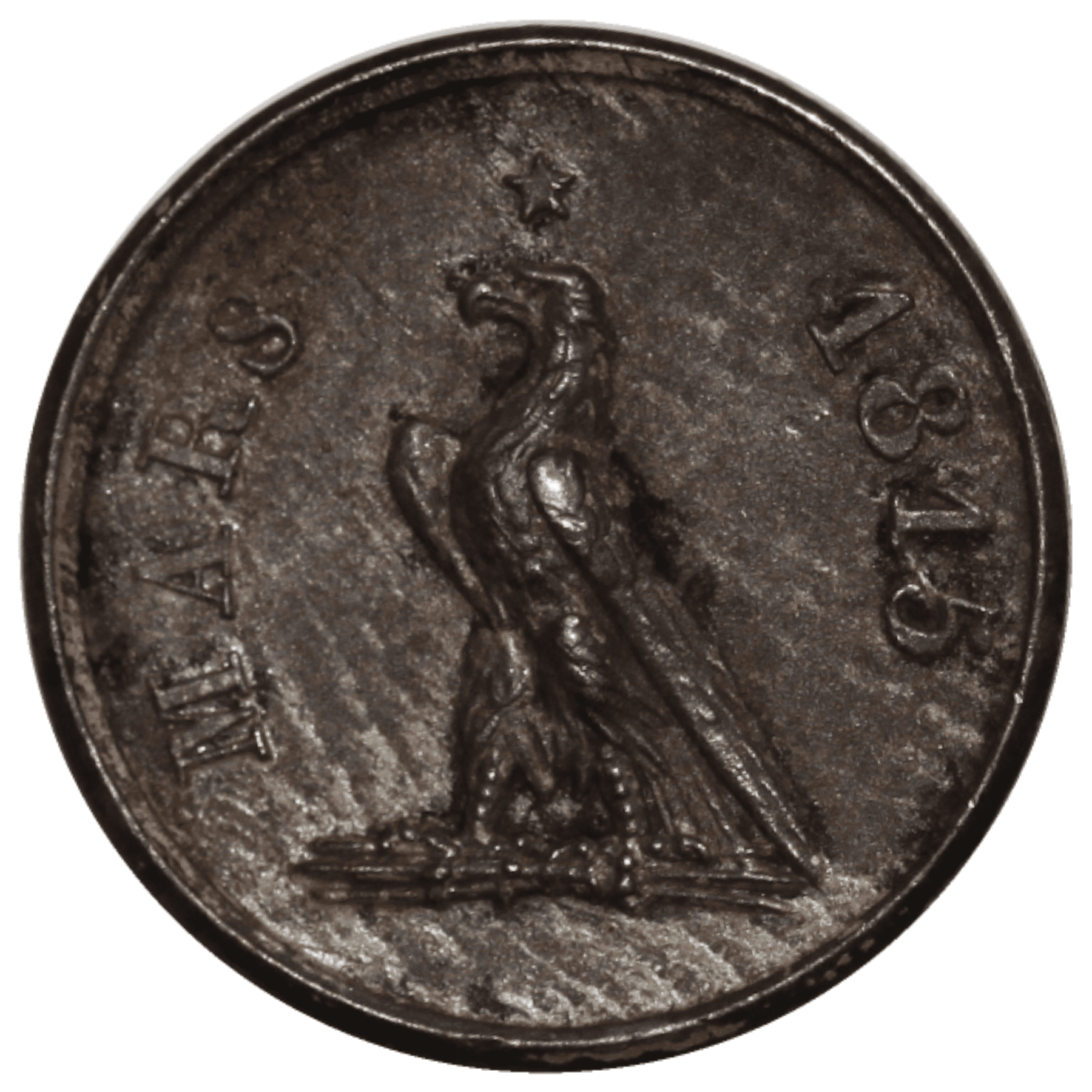 1794 Lancaster John of Gaunt Copper Halfpenny Conder Token