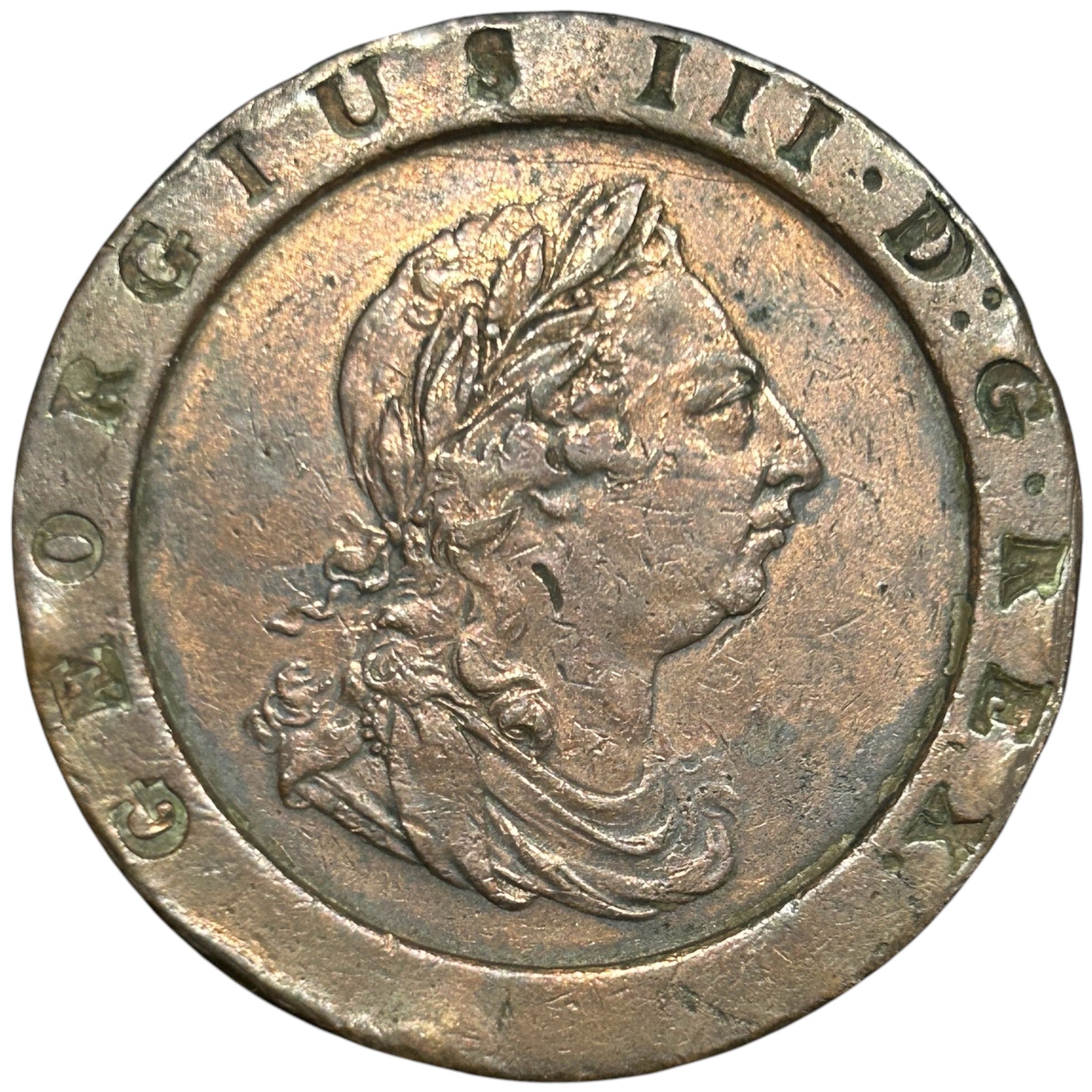 1797 King George III Copper Cartwheel Two Pence | Silverhammer