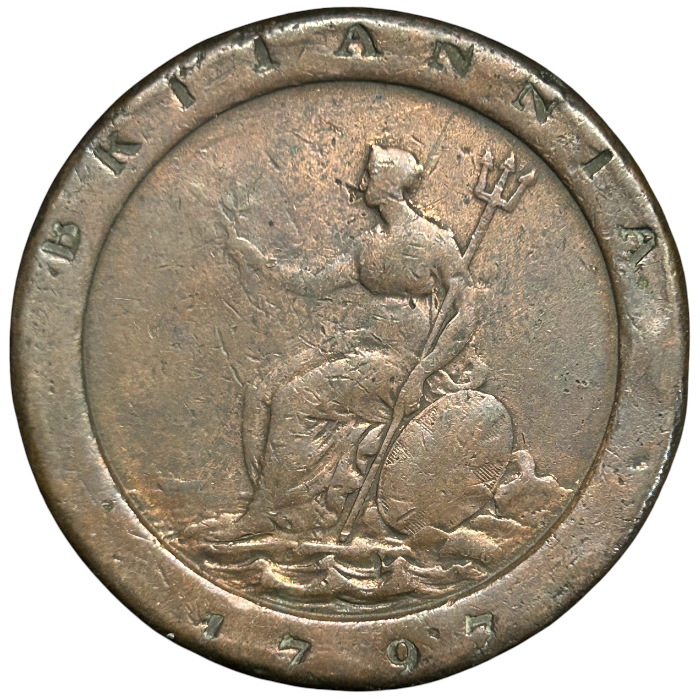 1797 King George III Copper Cartwheel Two Pence | Silverhammer